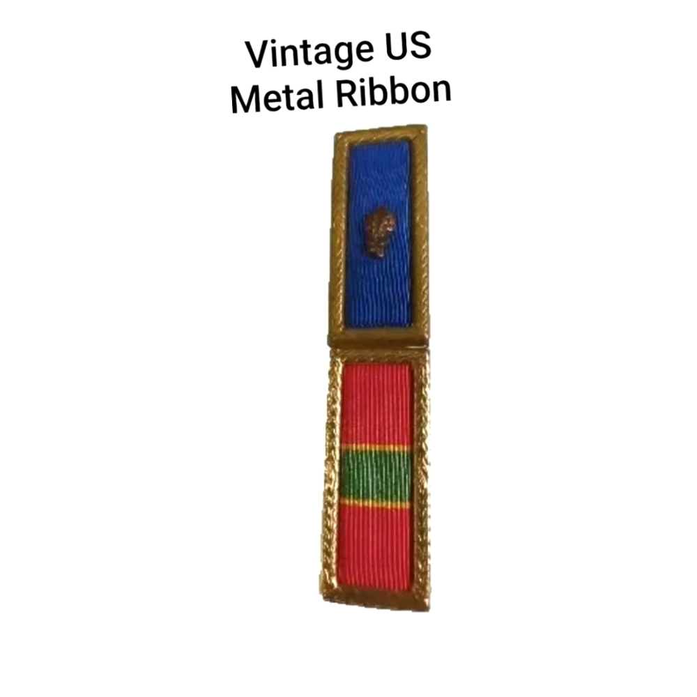 U.S. Medal Ribbon Unit Awards /With 2 pin backs.